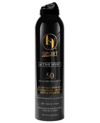 Black Girl Sunscreen Active Sport Spray SPF 50, 6 oz.