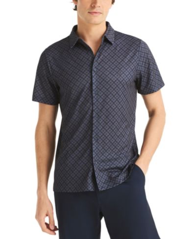Рубашка Nautica Men's Short-Sleeve Geo Printed