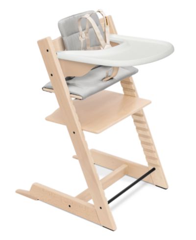 Стульчик для кормления Stokke Baby Tripp Trapp с подушкой и подносом
