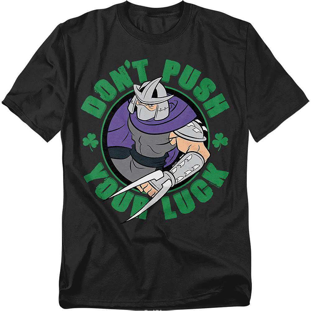TEENAGE MUTANT NINJA TURTLES Men's St. Patrick's Day Shredder Luck T-Shirt