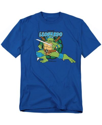 Teenage Mutant Ninja Turtles Men's TMNT Leonardo Leads T-Shirt