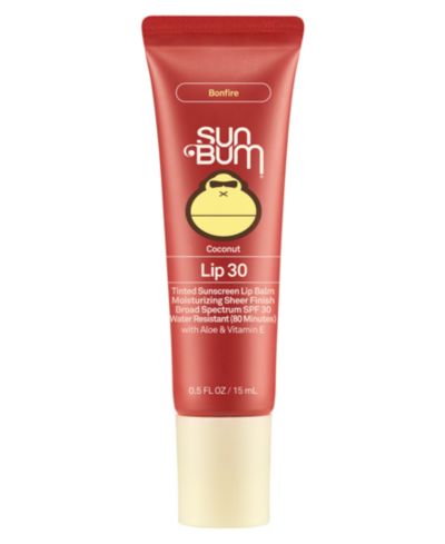 Sun Bum Original SPF 30 Tinted Sunscreen Lip Balm, 0.5 oz.