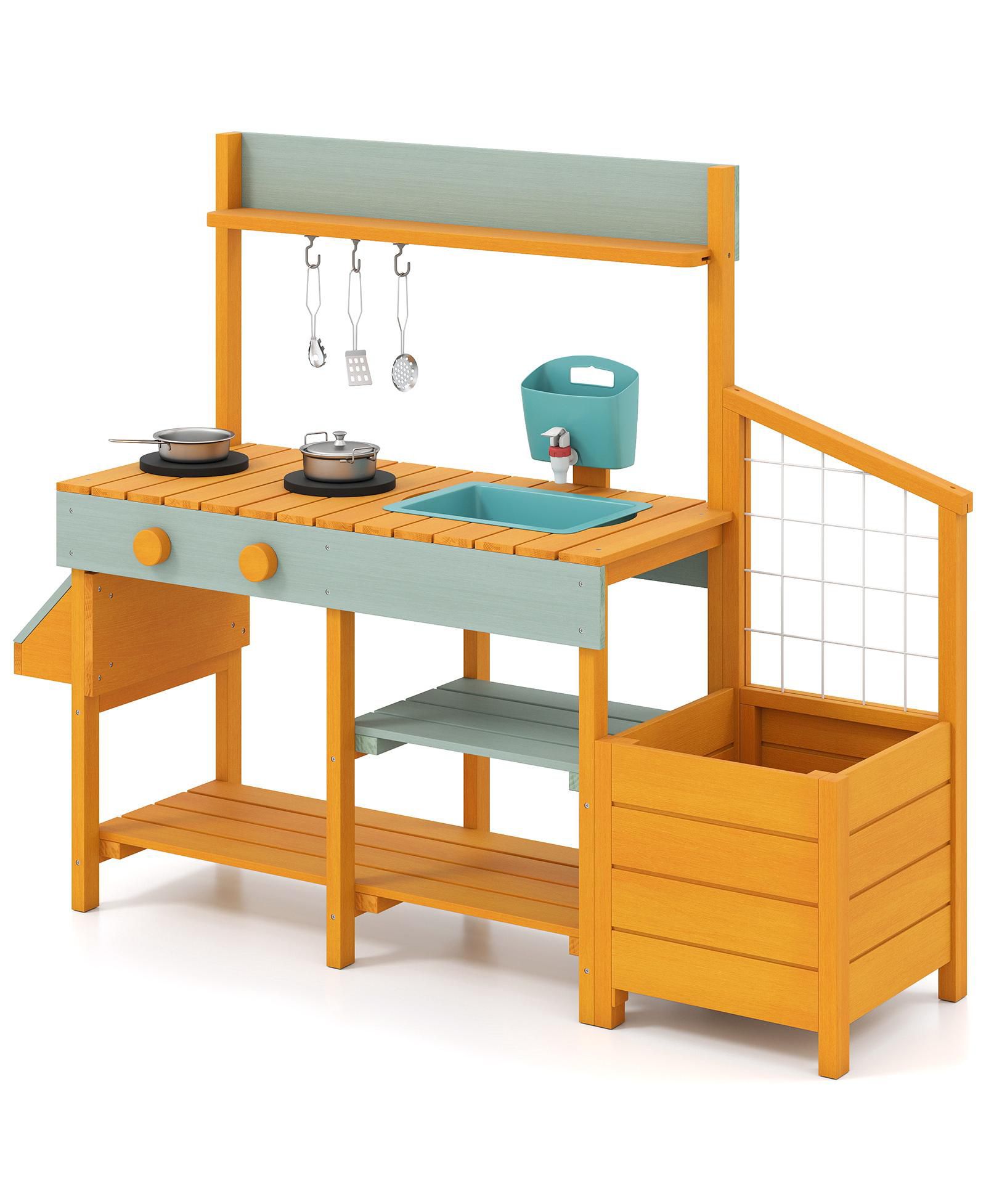 Игровая кухня Mecale Corner с подсветкой и звуковыми эффектами, для детей от 3 лет