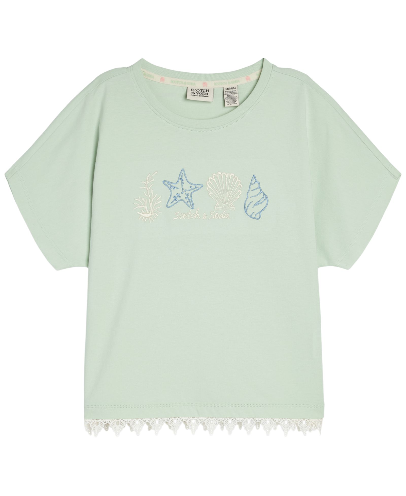 SCOTCH & SODA Модная футболка для девочек, 4-6X