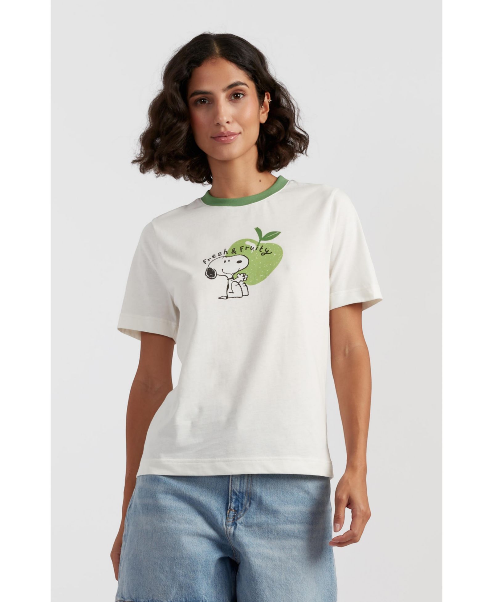 Chinti & Parker футболка Women's Chinti and Parker Snoopy Apple