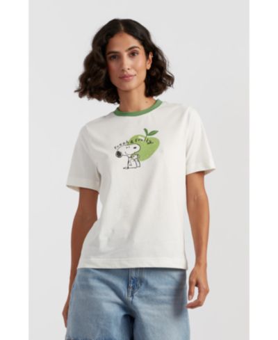 Chinti & Parker футболка Women's Chinti and Parker Snoopy Apple