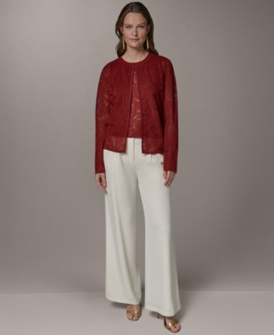 Женский кардиган Donna Karan New York Crewneck