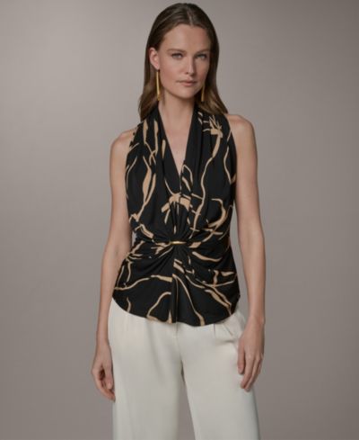 Donna Karan New York Women's V-Neck Top