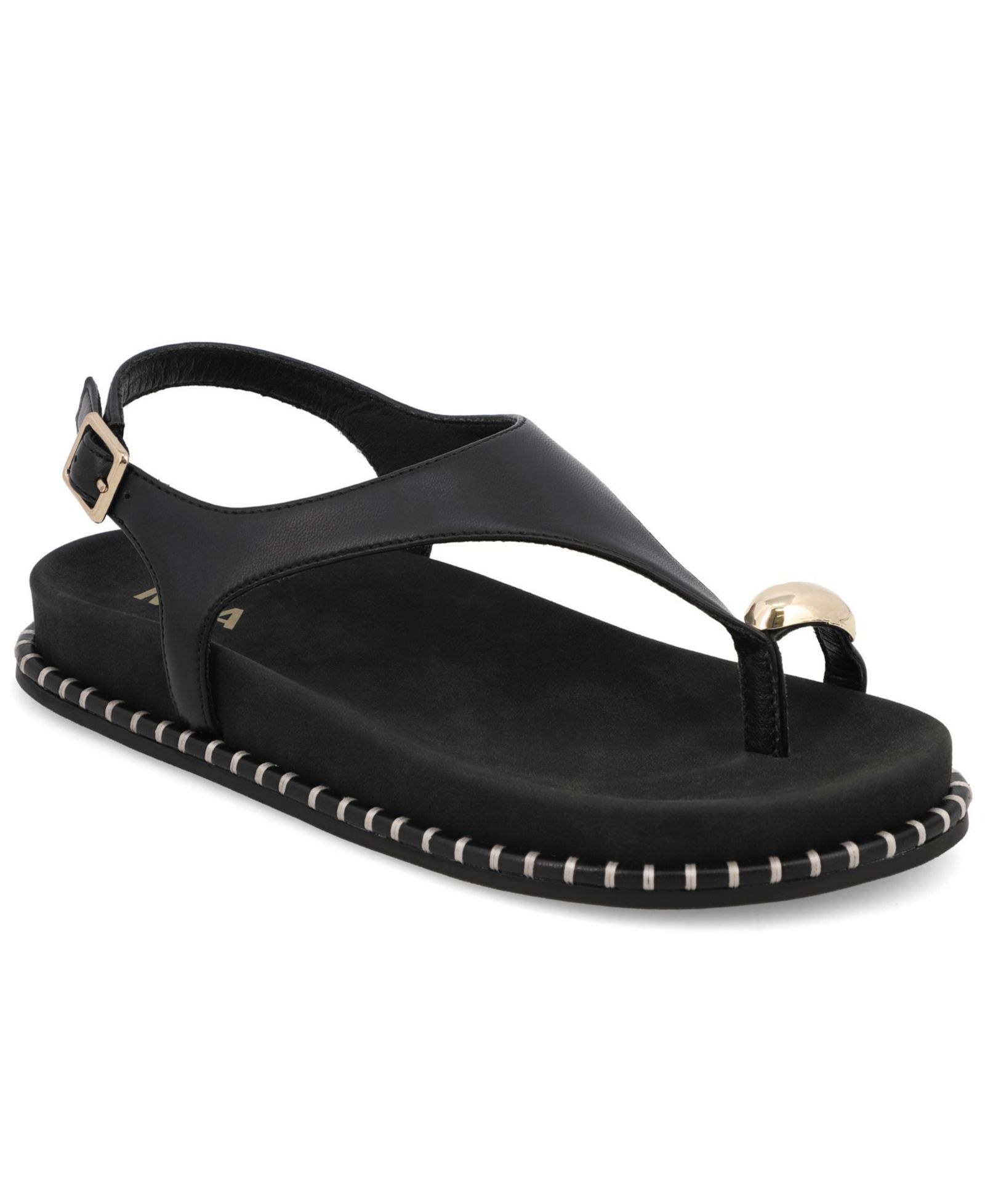 MIA Women's Leilah Toe Ring Footbed Thong Sandals