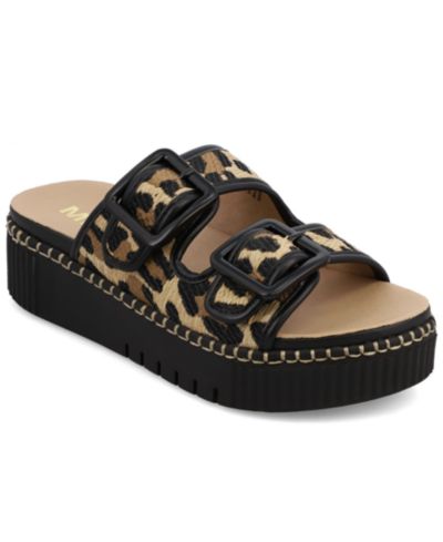 MIA Женские сандалии Jimenna с двойной пряжкой Flatform