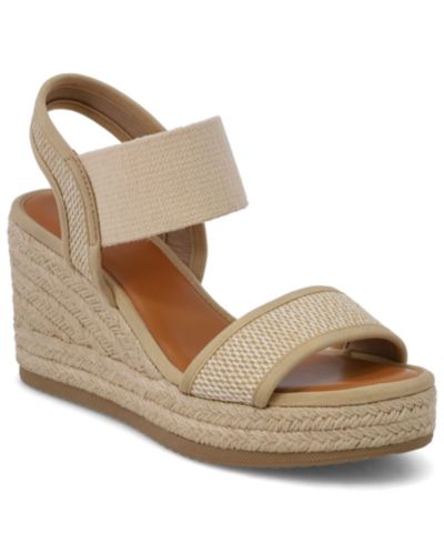 MIA Women's Berniece Ankle-Strap Espadrille Wedge Sandals