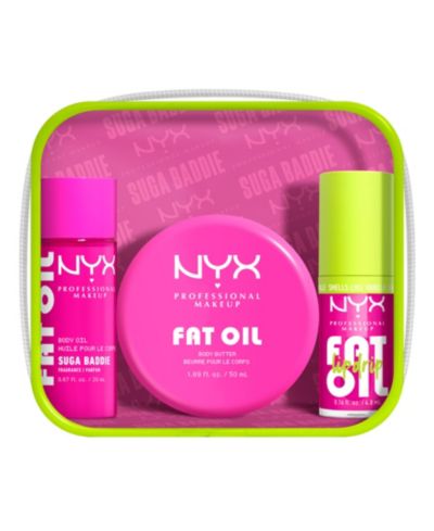 Набор для тела NYX Professional Makeup 3-Pc. Fat Oil Body Butter Kit