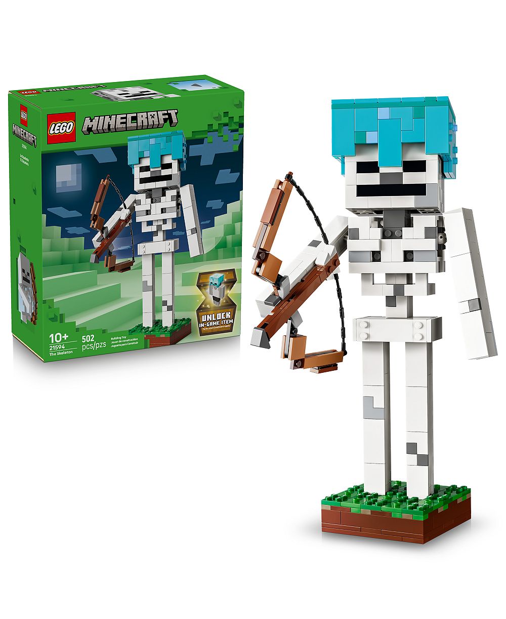 LEGO® Minecraft The Skeleton 21594 конструктор, 502 детали, для детей от 10 лет