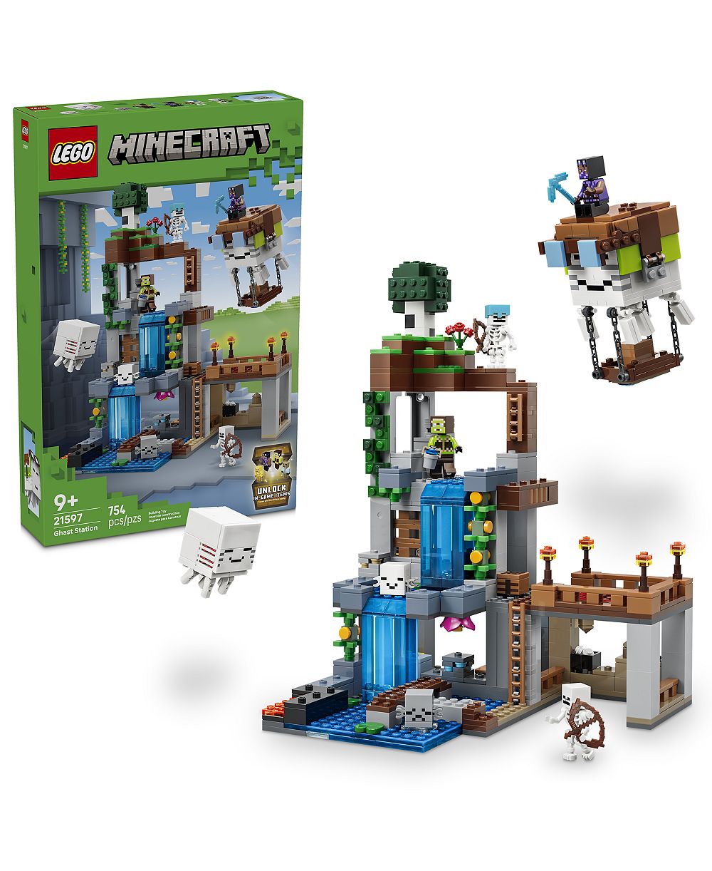 Конструктор LEGO® Minecraft Ghast Station 21597 754-Piece Building Set, Ages 9+