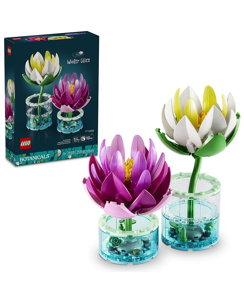 LEGO® Botanicals Water Lilies 11511 конструктор, 259 деталей, для детей от 9 лет