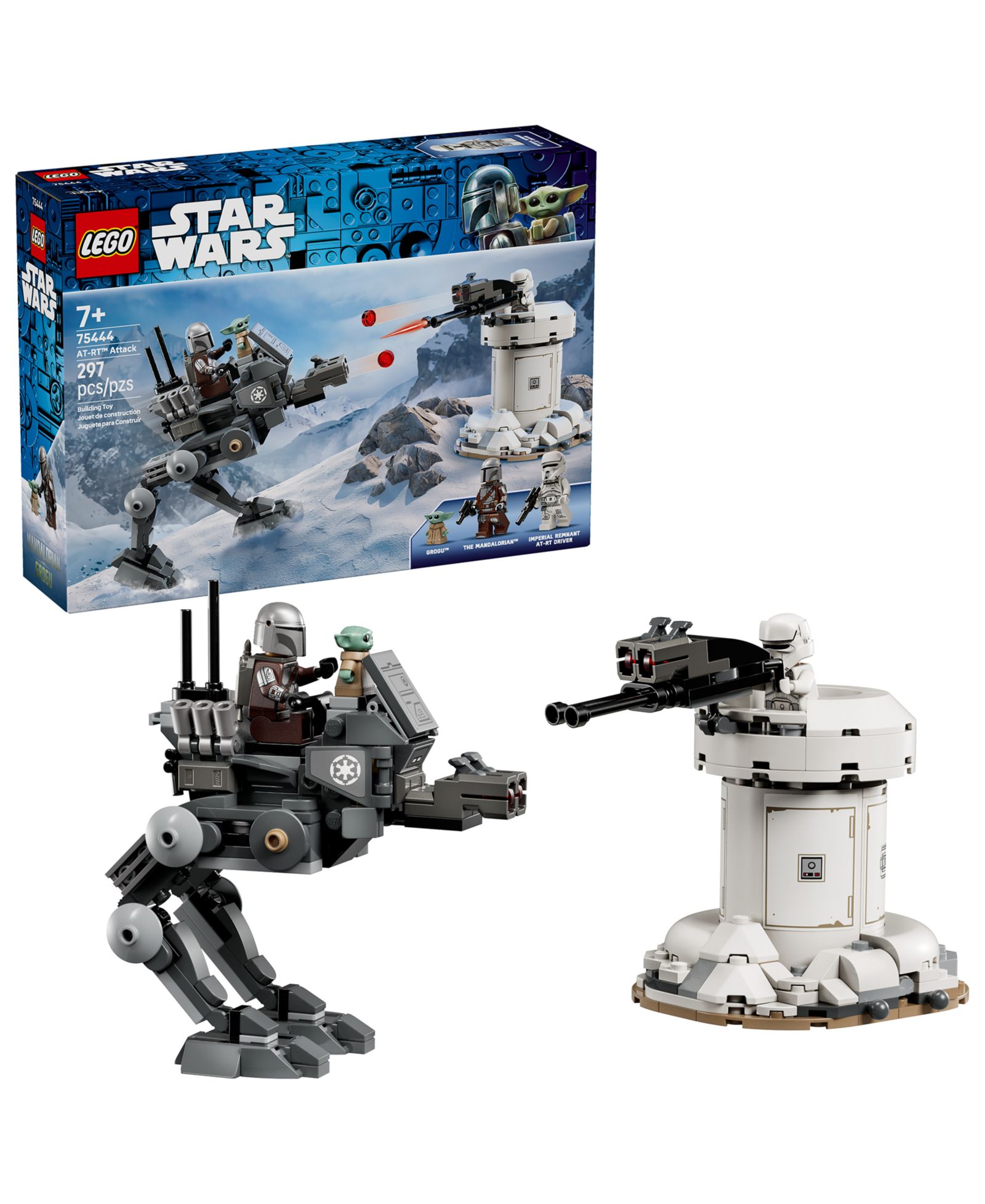 Игрушка LEGO® Star Wars AT-RT Attack 75444, 297 деталей