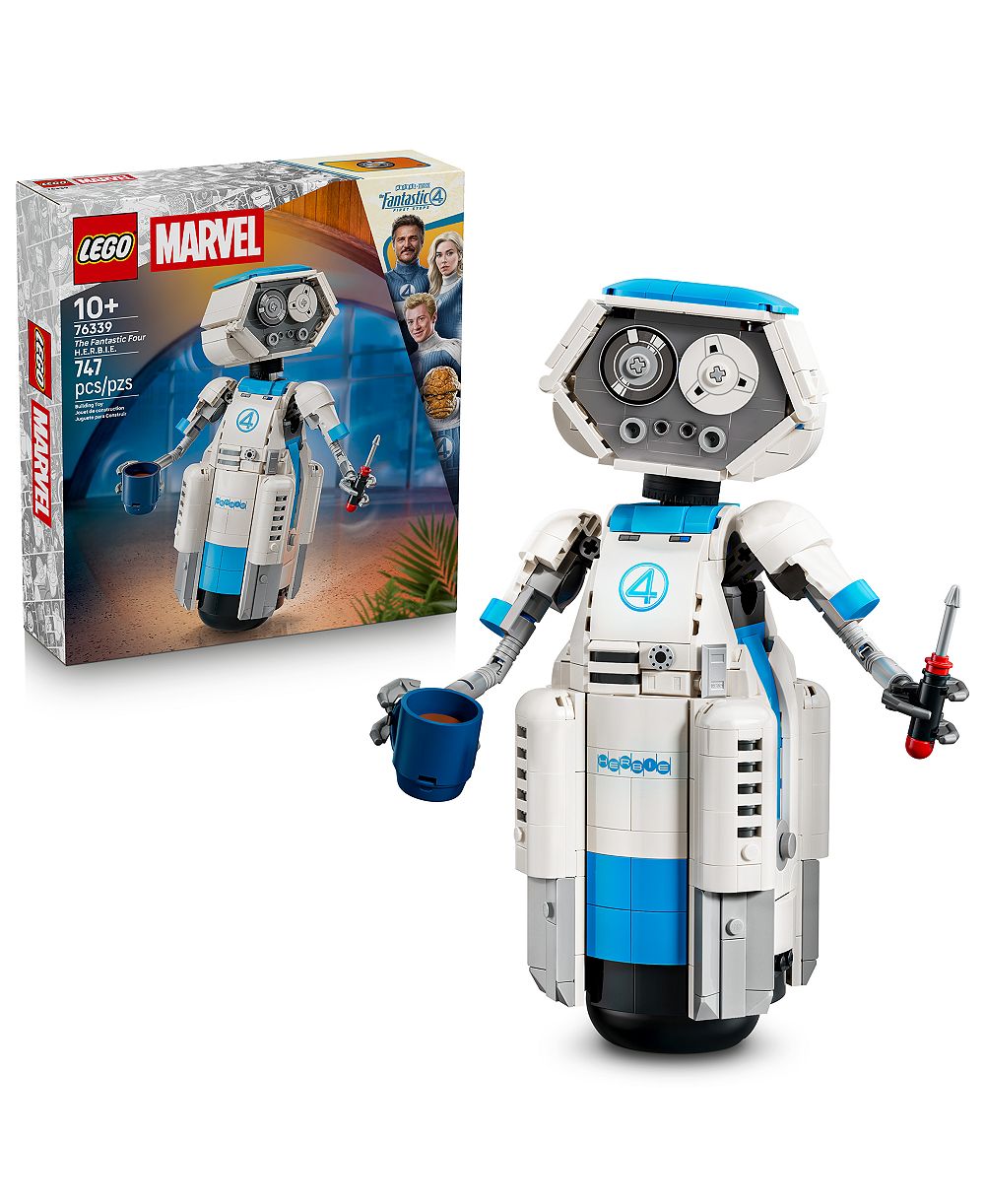 LEGO® Marvel The Fantastic Four H.E.R.B.I.E. 76339, набор для сборки, 747 деталей, для детей от 10 лет+