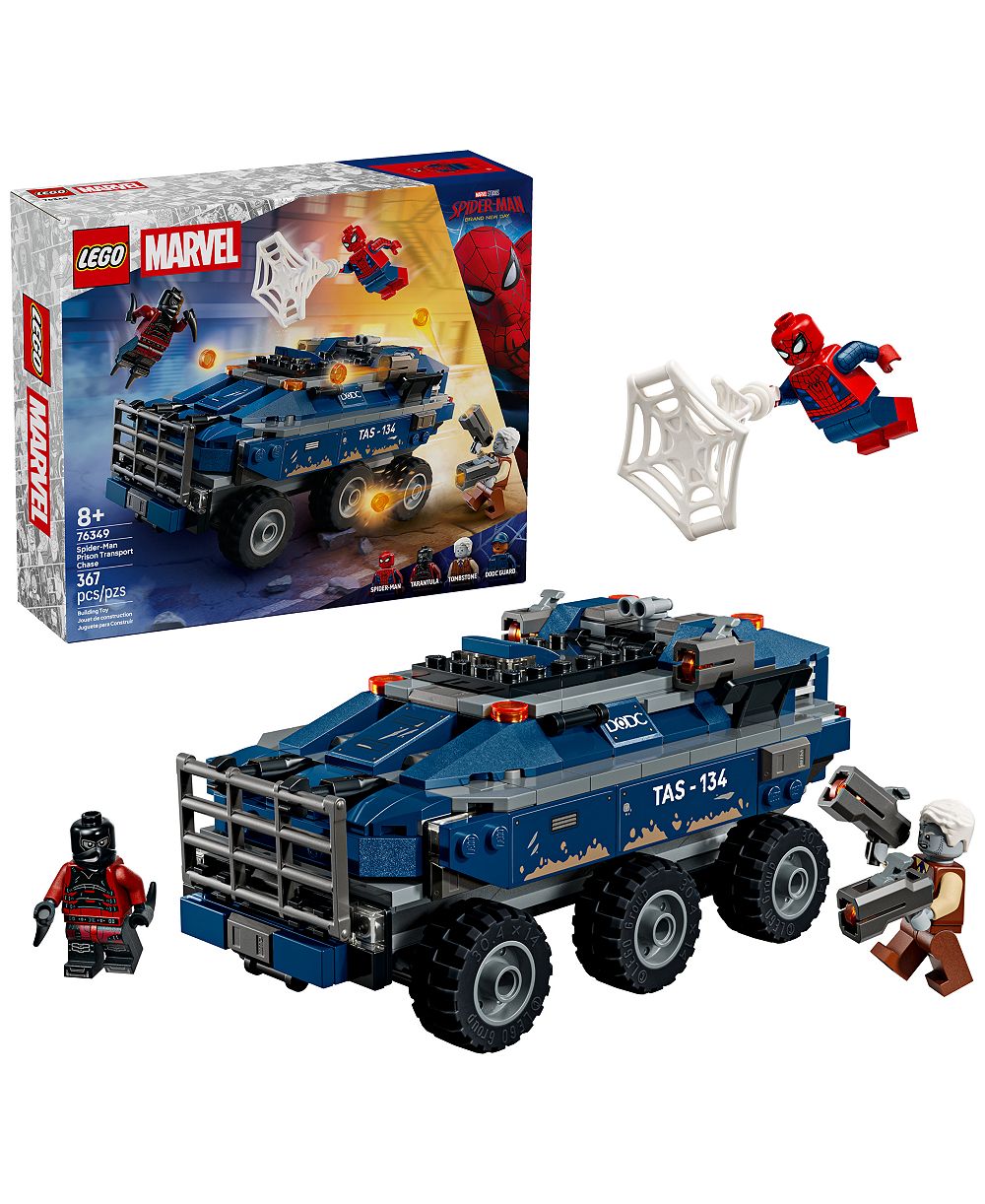 LEGO® Marvel Spider-Man Prison Transport Chase 76349 конструктор, 367 деталей, для возраста 8+