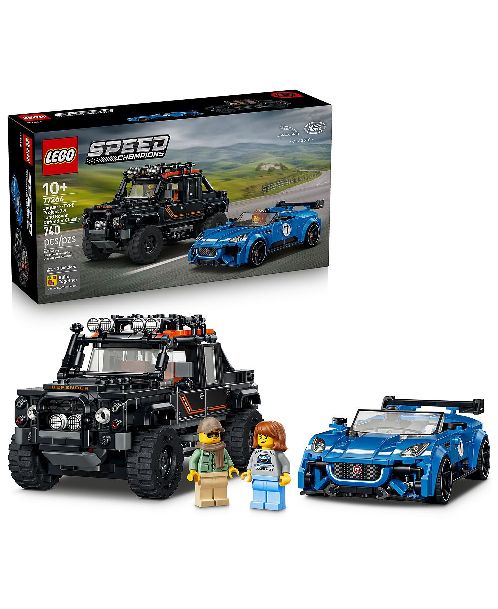 LEGO® Jaguar Project 7 Land Rover Defender 77264 конструктор, 740 деталей, для детей от 10 лет