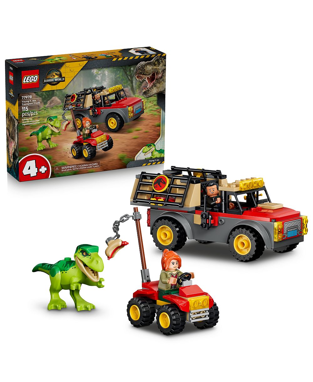 LEGO Jurassic World Транспорт для молодого тираннозавра 77978, 115 деталей