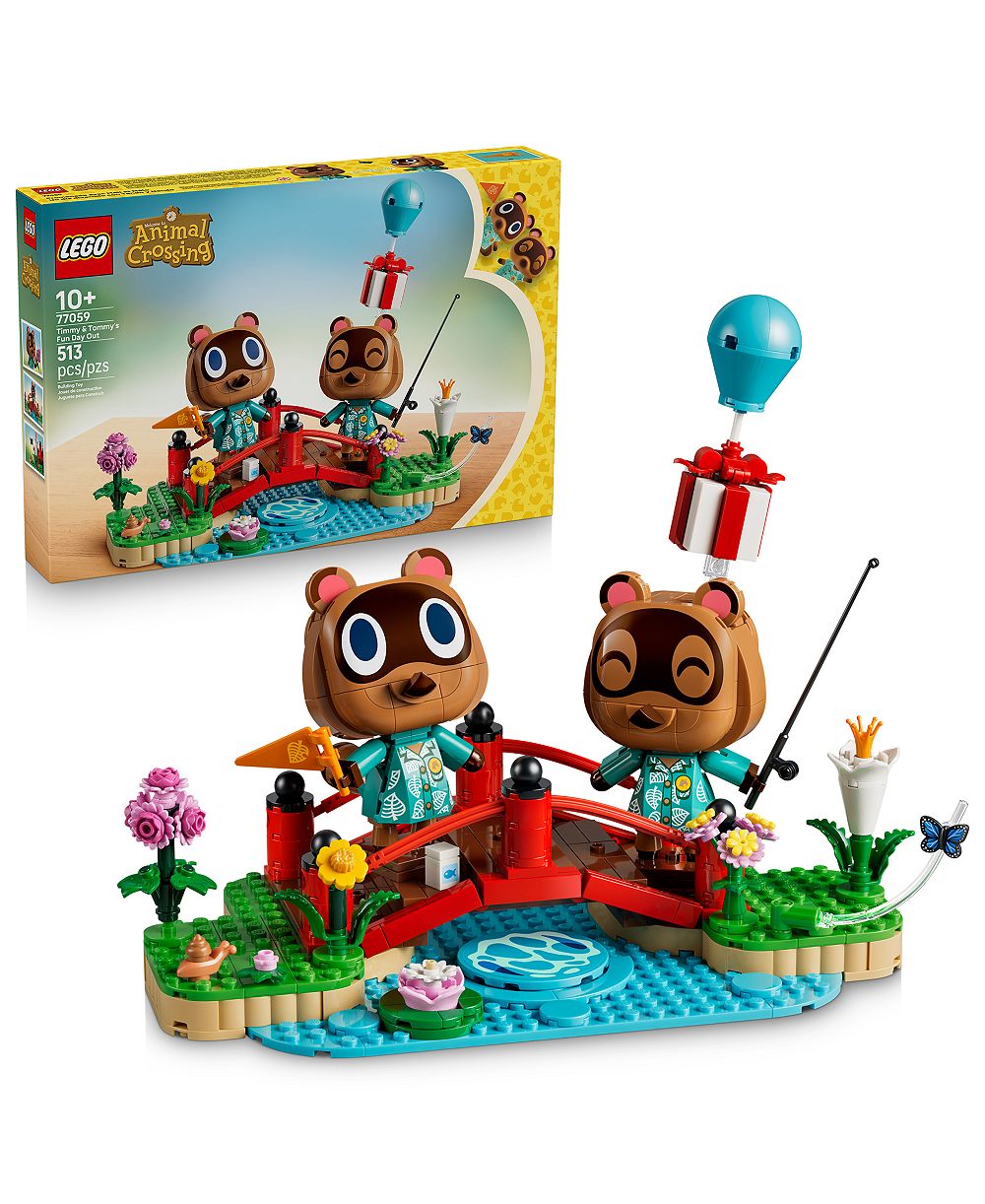 LEGO Animal Crossing Веселый день Тимми и Томми 77059, 513 деталей