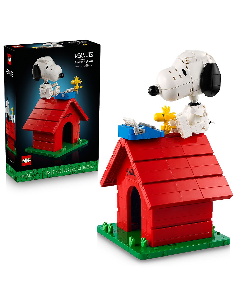 LEGO® Peanuts Snoopy's Doghouse 21368 конструктор, 964 детали, для детей от 18 лет