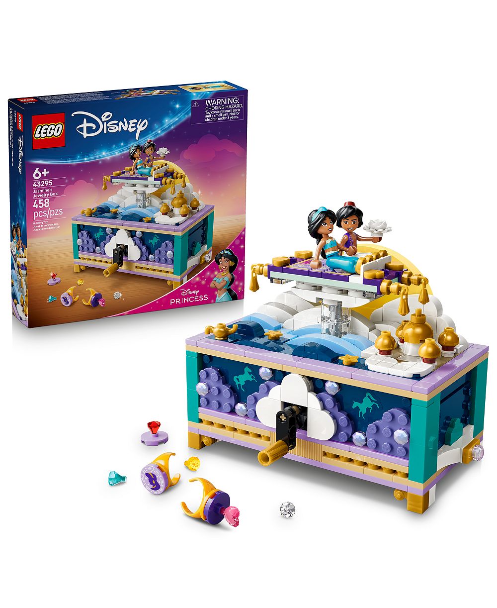 LEGO Disney Princess шкатулка для украшений Жасмин 43295, 458 деталей