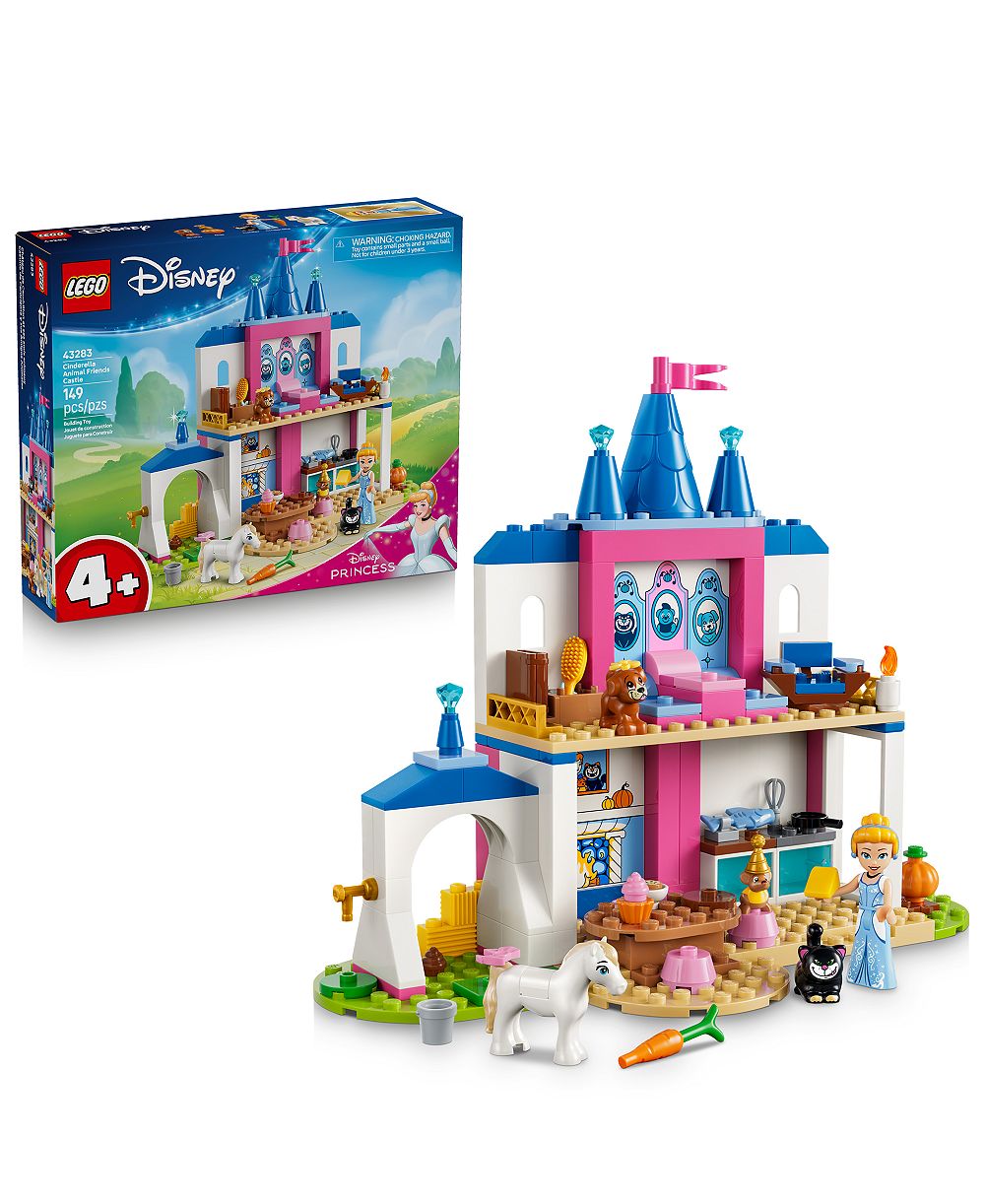 LEGO Disney Princess Замок Золушки и друзья-животные 43283, 149 деталей