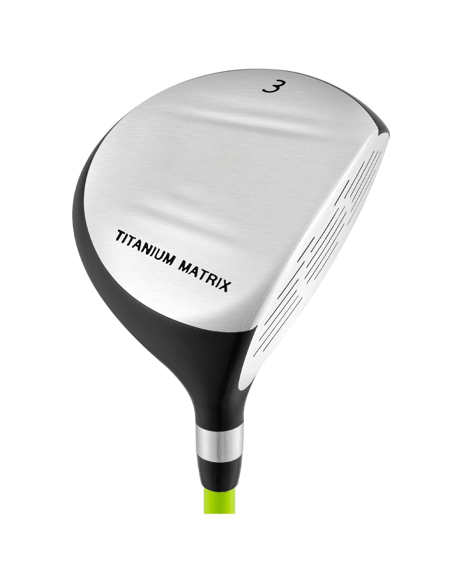Дерево для гольфа Mecale 34 Junior 3 Fairway Wood 165CC со стекловолоконным шафтом