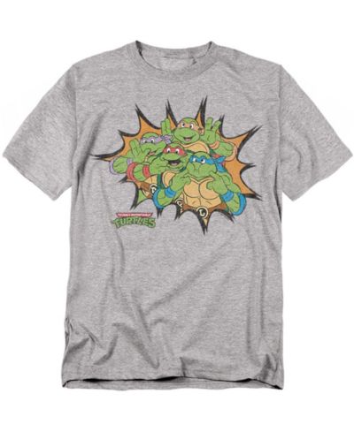 Teenage Mutant Ninja Turtles Men's Funny Face Turtles T-Shirt