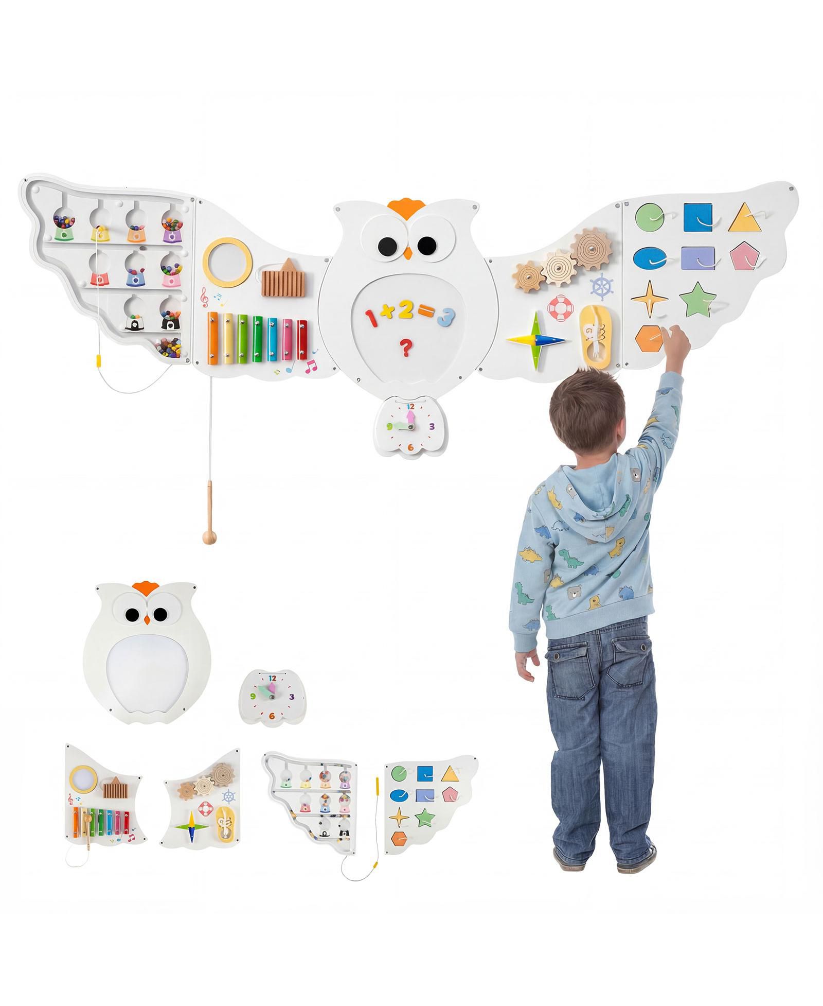 Развивающий стенд Mecale Owl Activity 11-in-1