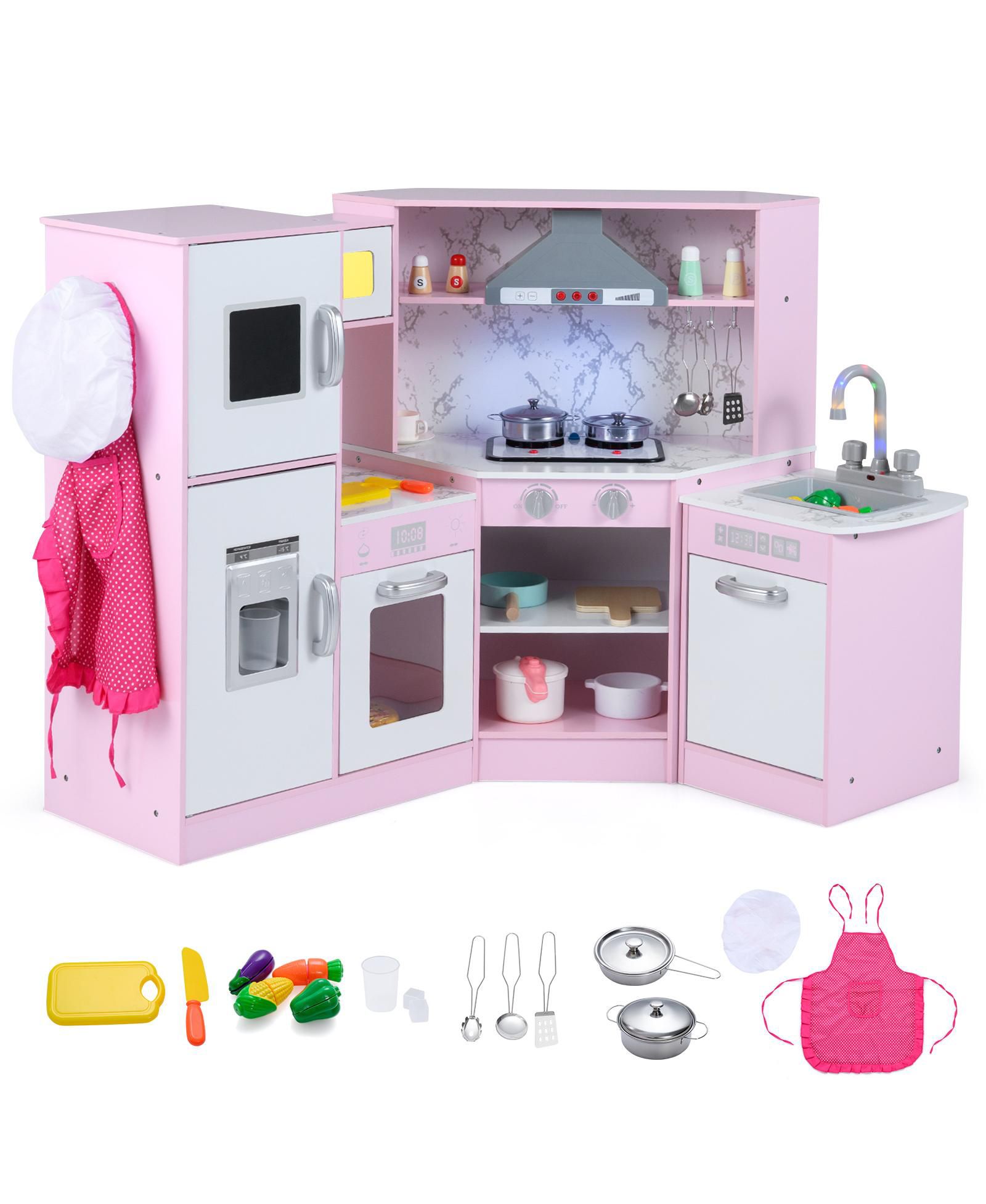 Mecale игровой набор детская кухня с отдельной раковиной для ролевых игр