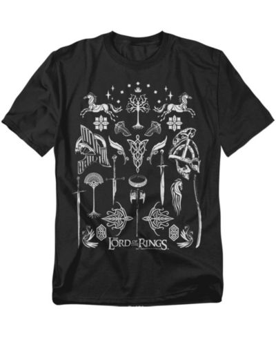 Lord Of The Rings Big & Tall Icons T-Shirt