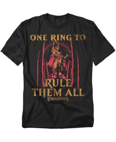 Мужская футболка Lord Of The Rings Sauron Helmet And Ring (Big & Tall)