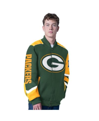 G-III Sports by Carl Banks куртка Green Bay Packers Full-Zip Racing Jacket