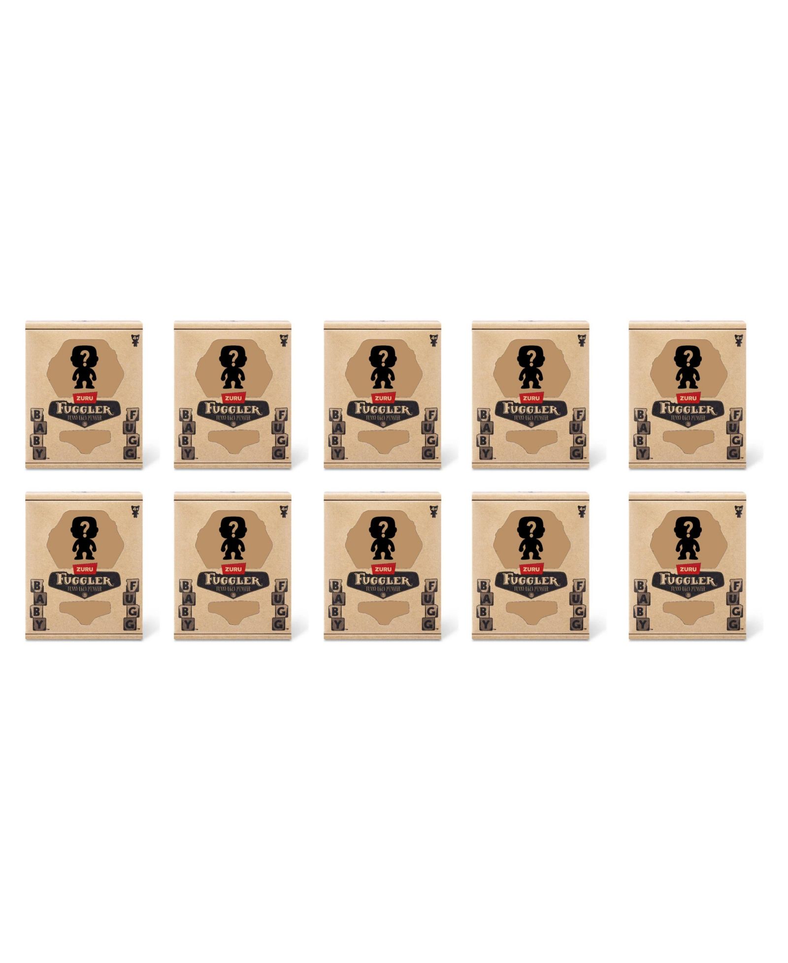 Fuggler Baby Fugg 3.5" Blind Box Plush, 10-Piece