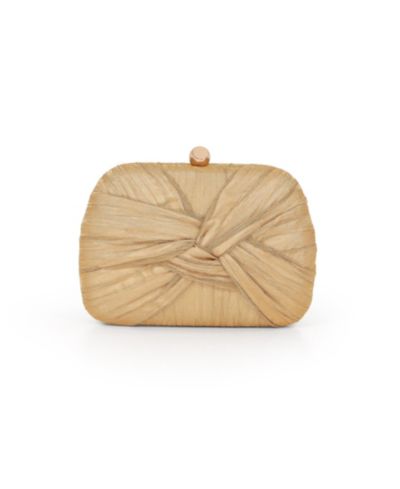 Клатч Jewel Badgley Mischka Jasmine Lame' Twist Minaudiere
