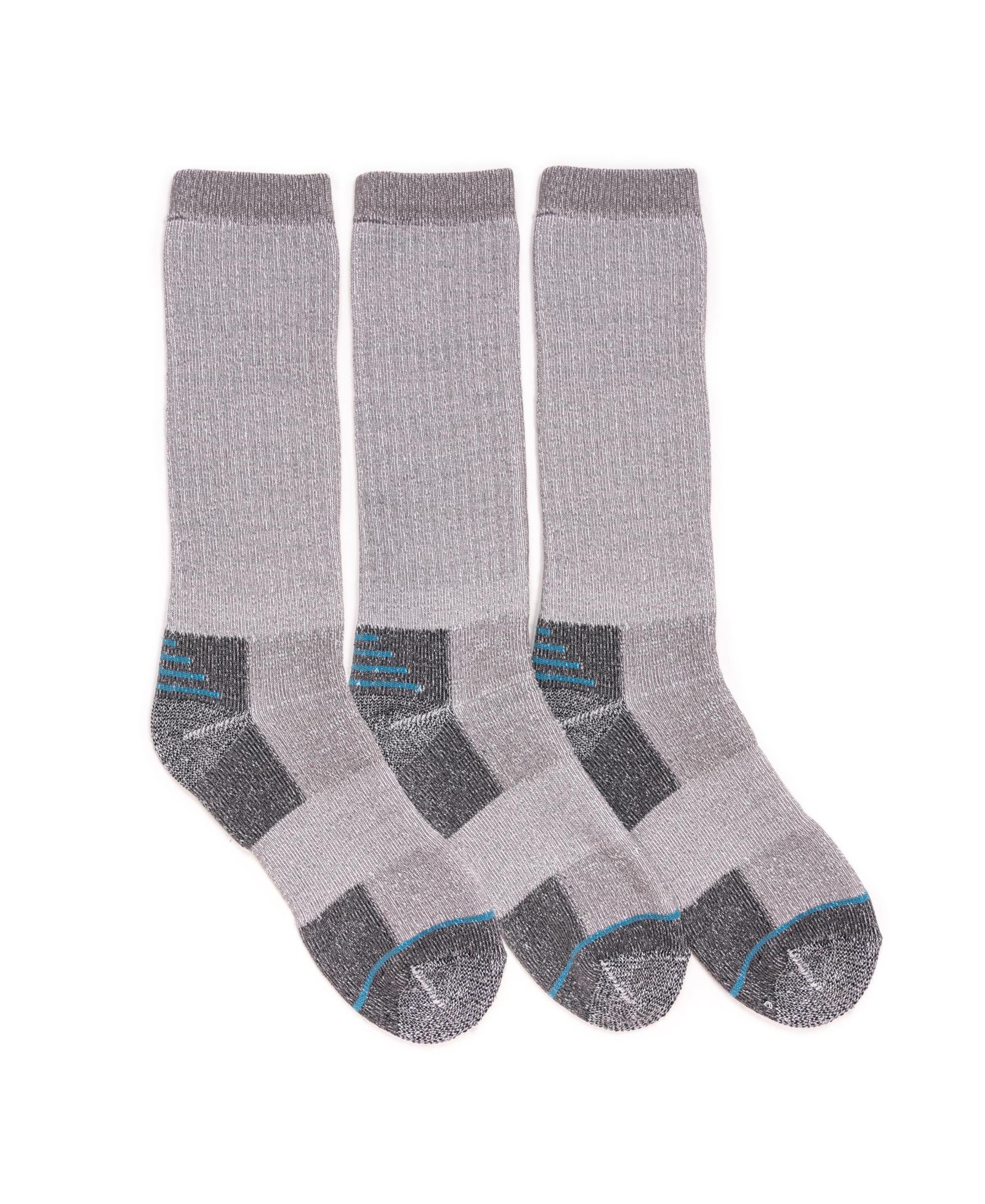 Ruff N Tuff Men's Work Wear Cotton Crew Socks, 3 Pair Pack