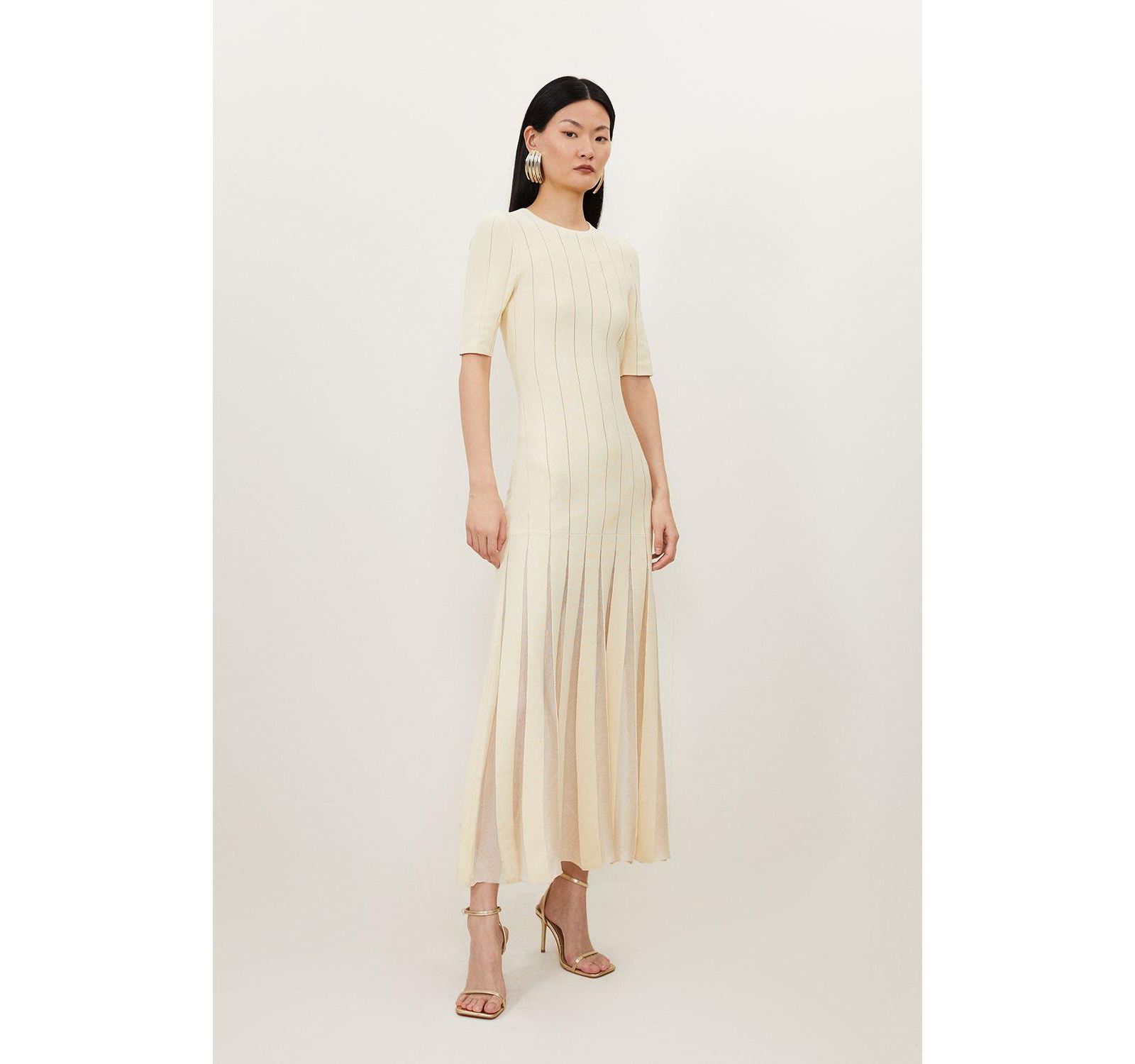 Karen Millen Women's Knitted Maxi Dress