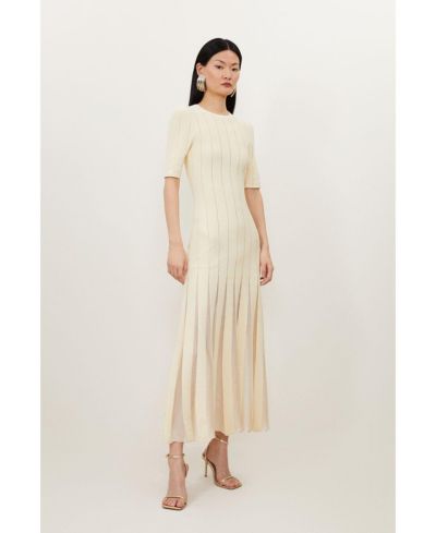 Женское трикотажное платье макси Karen Millen