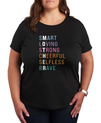 Hybrid Apparel Plus Size футболка с графическим принтом