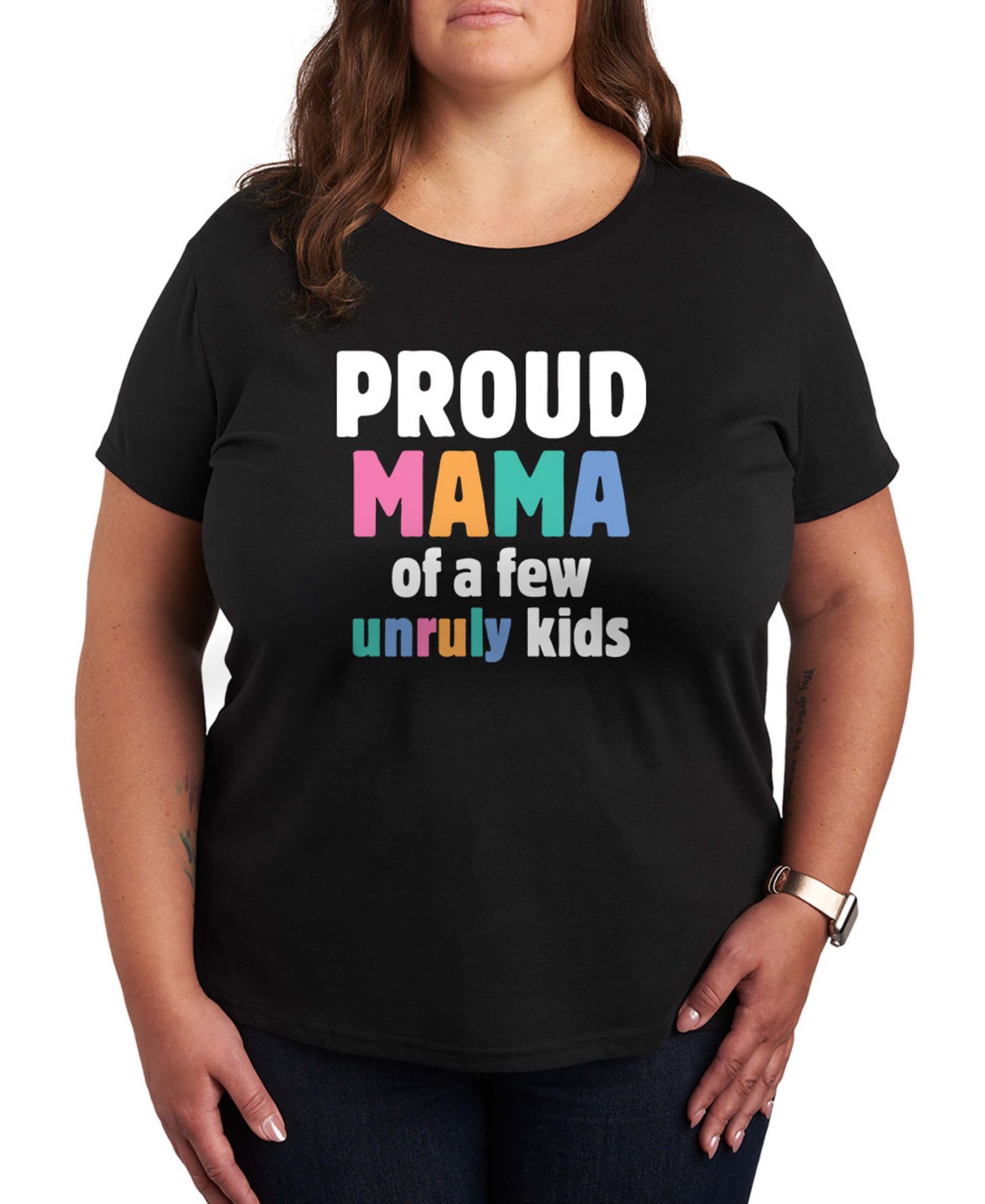 Мужская футболка Hybrid Apparel Plus Size с принтом Proud Mama