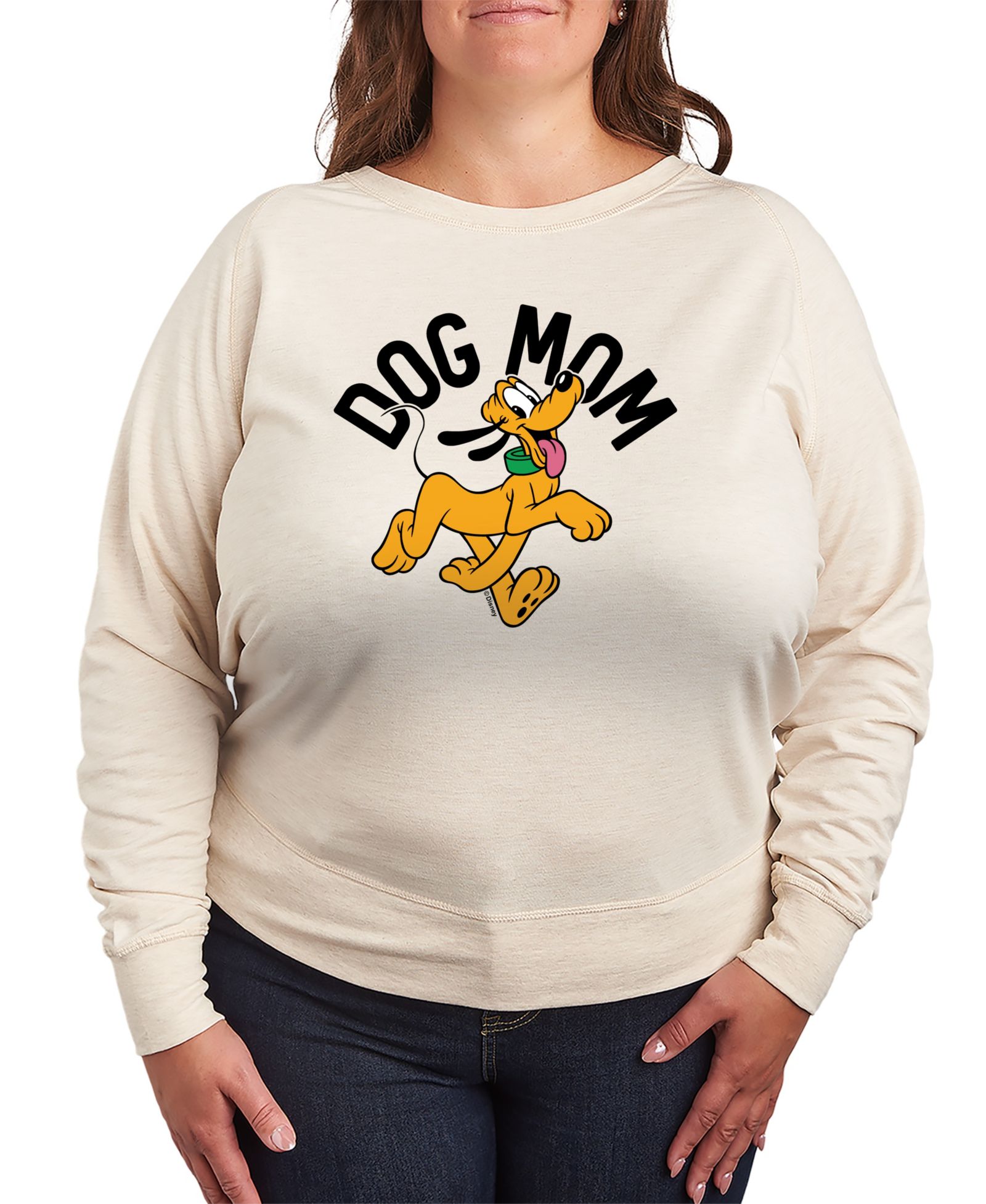 Hybrid Apparel Plus Size Футболка Disney Dog Mom Pluto French Terry