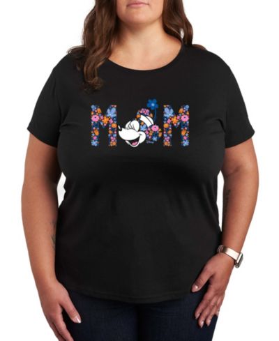 Hybrid Apparel футболка с принтом Disney Mom Minnie Florals Plus Size