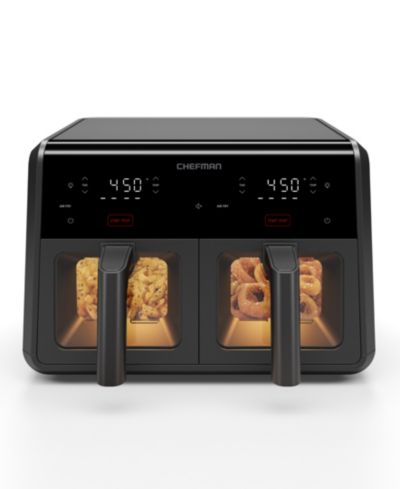 Chefman TurboFry 9-Quarts Dual-Basket Air Fryer