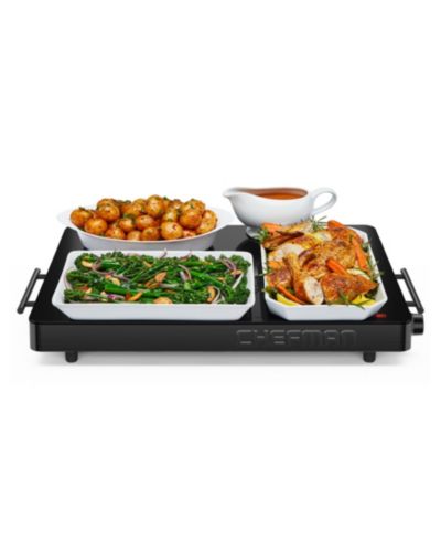 Chefman Family-Sized Glass Top Warming Tray