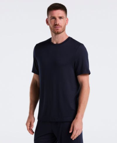 Perry Ellis Portfolio Мужская футболка с круглым вырезом, Navy