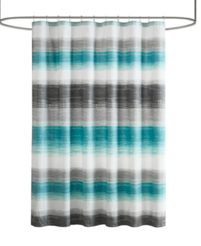 Madison Park Essentials Saben штора для душа в полоску, 72" x 72"