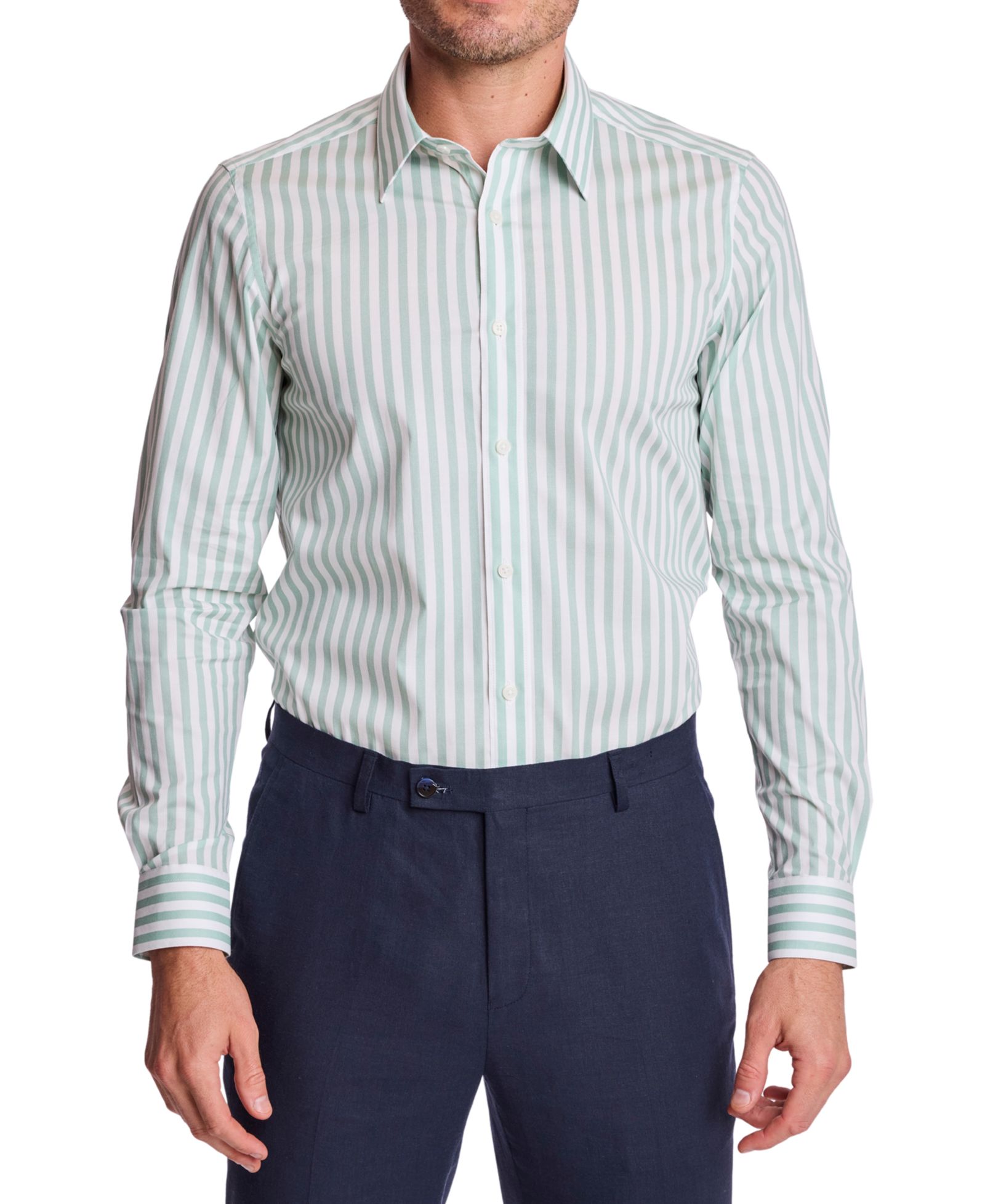 Рубашка Paisley & Gray Men's Striped Slim-Fit