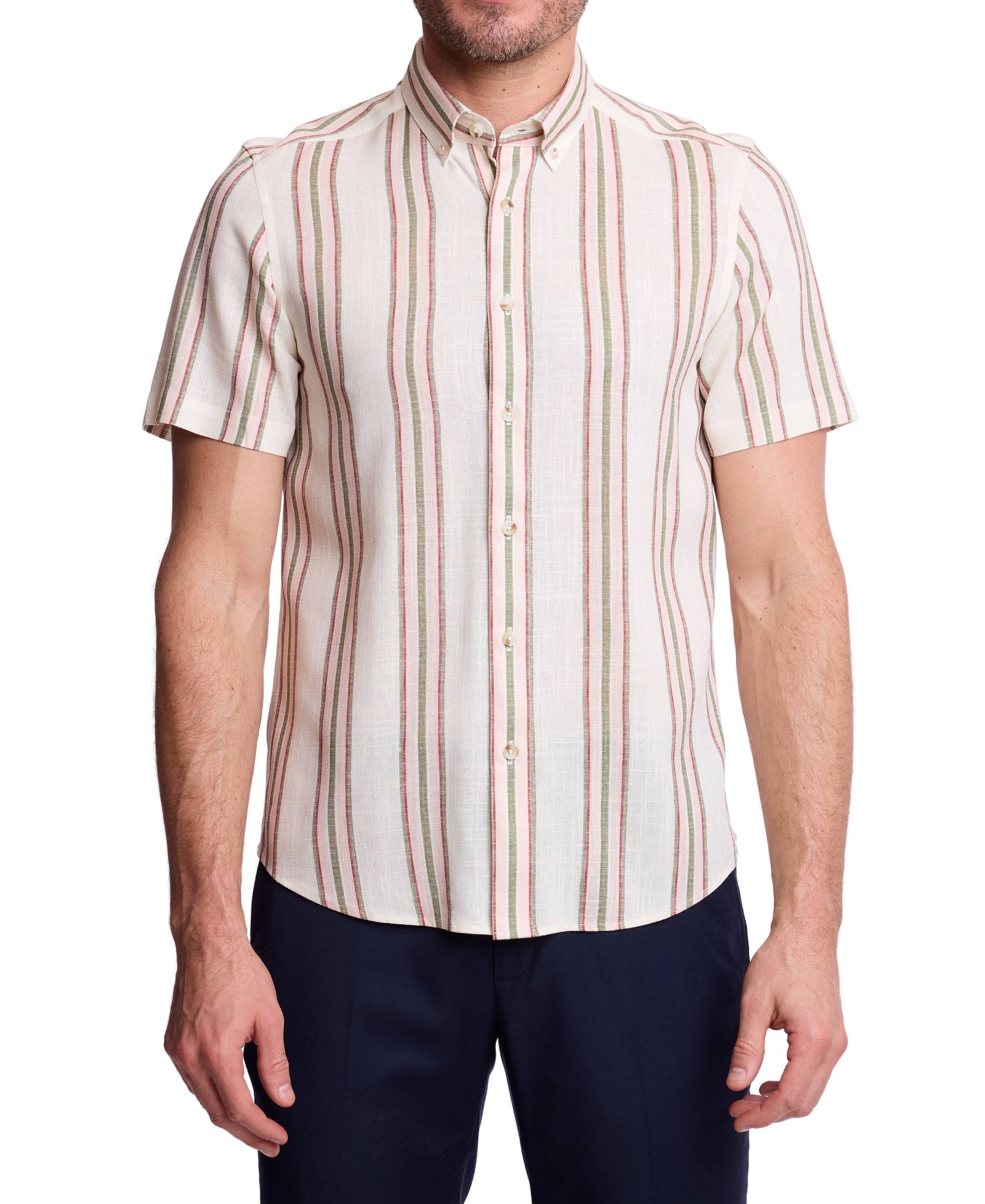Paisley & Gray Men's Slim-Fit Collared Shirt